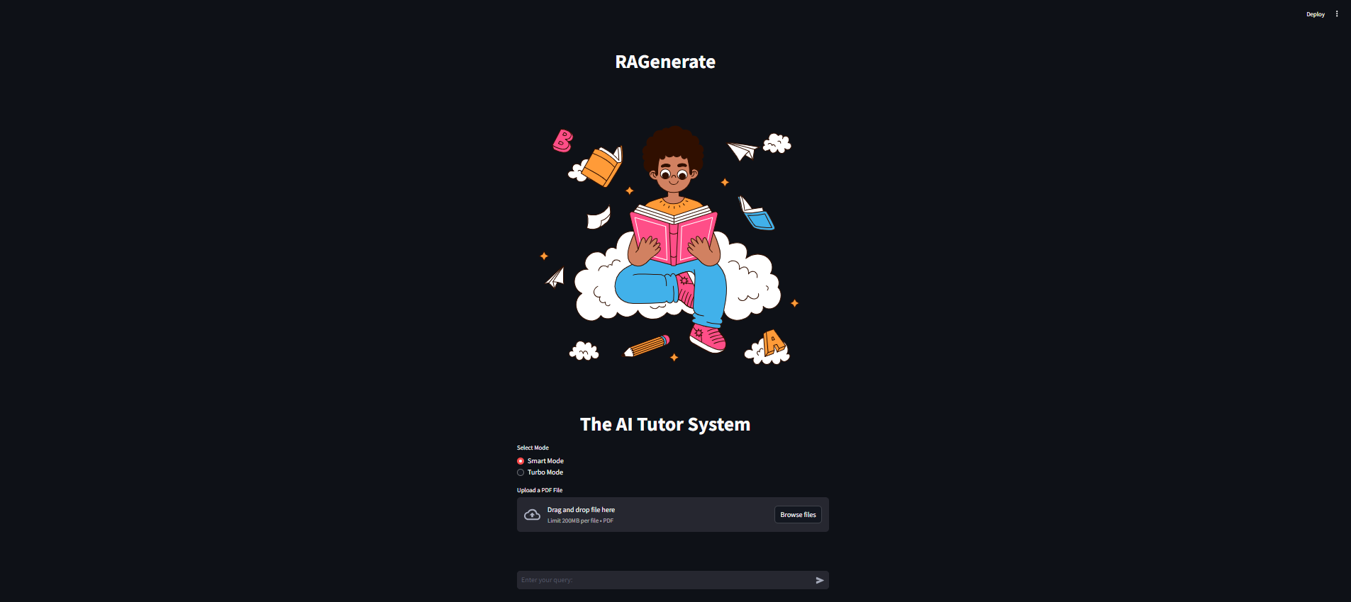 RAGenerate Project Screenshot